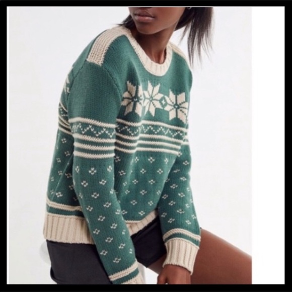 Urban Outfitters Sweaters - Urban Outfitters Snowflake Sweater